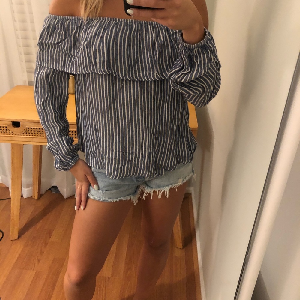 Off the shoulder top
